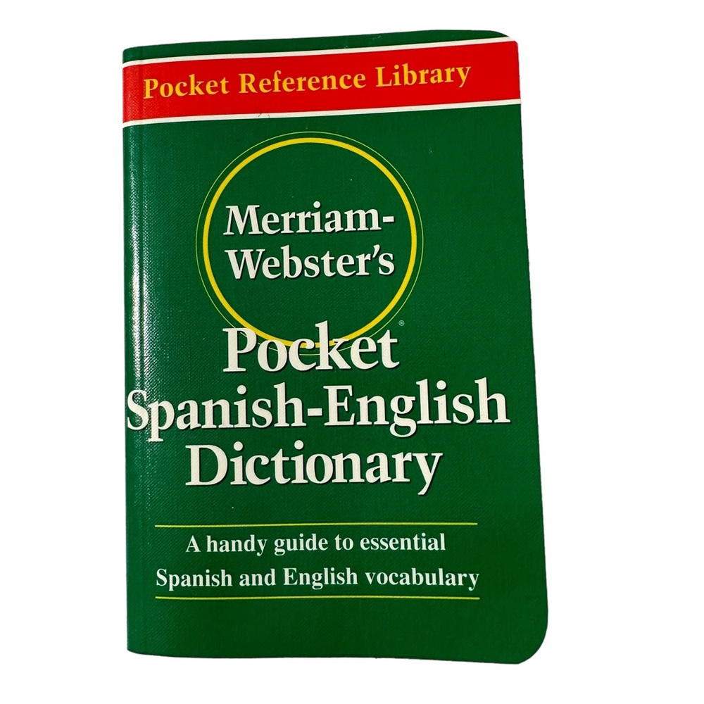 MERRIAM-WEBSTER Pocket Spanish-English Dictionary ( Flexible Paperback)